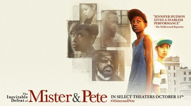 Another inspiring film, ‘The Inevitable Defeat of Mister & Pete’ to be released on October 11, 2013 ft. @IAMJHUD @JordinSparks  @aliciakeys plus many more! #NoCriticsJustArtist
