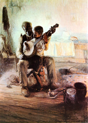 Henry Ossawa Tanner (American artist, 1859–1937) The Banjo Lesson