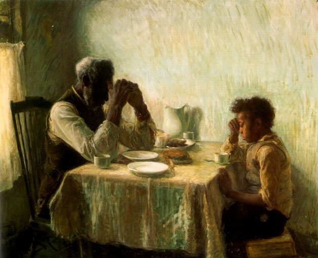 Thankful Poor by Henry Ossawa Tanner