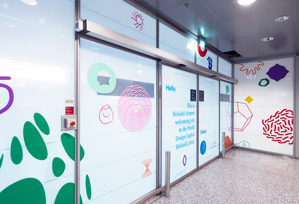 Helsinki Airport designed by Kokoro & Moi