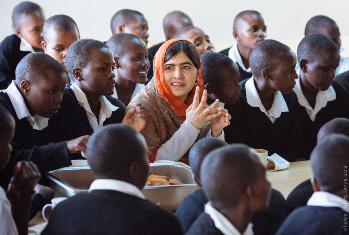 Malala in Jordan 