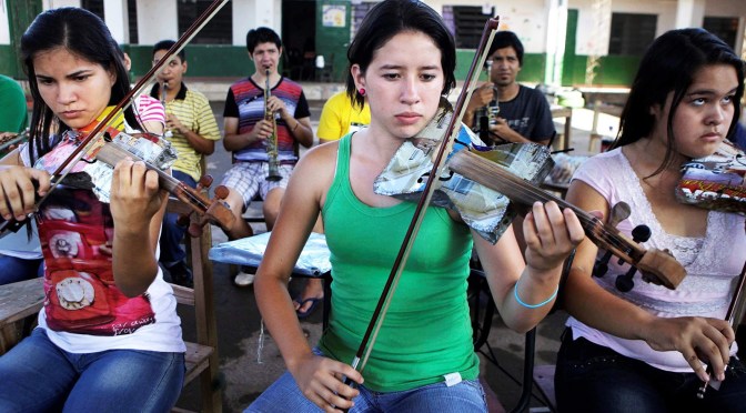 Music does inspire! Meet NCJA Game Changers of the Month: @LandfillHarmoni #NoCriticsJustArtists