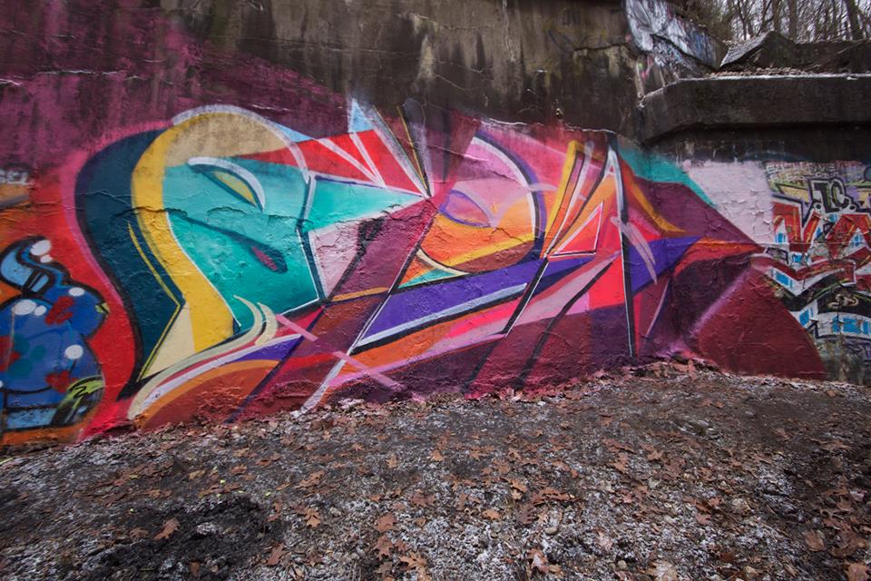 Abandoned trackside in Pittsburgh