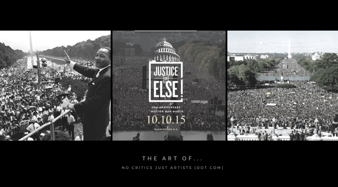 The Art of Freedom: Did You Miss It! @TheMillionManM / @JusticeOrElse 20th Anniversary #NoCriticsJustArtists