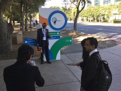 Mingling Delegates/Entrepreneurs 