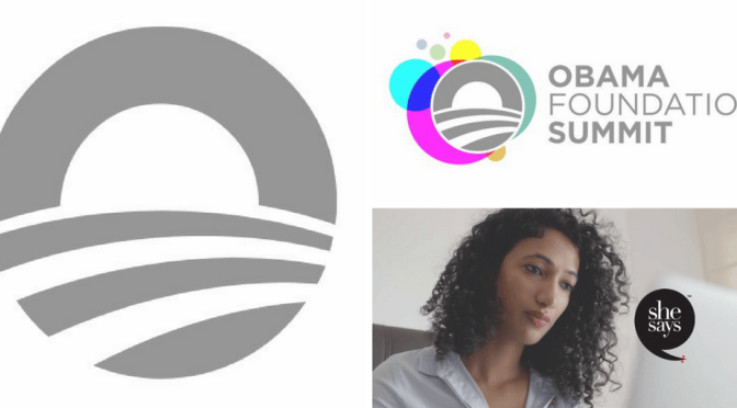 @ObamaFoundation #Summit to ft #global #civic #leaders like @TrishaBShetty of @SheSaysIndia #NoCriticsJustArtists