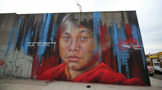 The Art Of… Graffiti Rooted/Aussie Proud ~ Indigenous Portraiture, Adnate #NoCriticsJustArtists #Adnate #FineArts