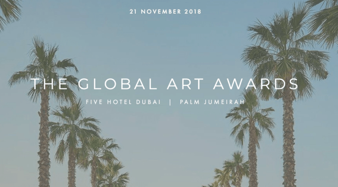 Do Not Miss It!!! The 2018 @GlobalArtAwards in @VisitDubai , at the @FivePalmDubai #Penthouse #Dubai #NoCriticsJustArtists