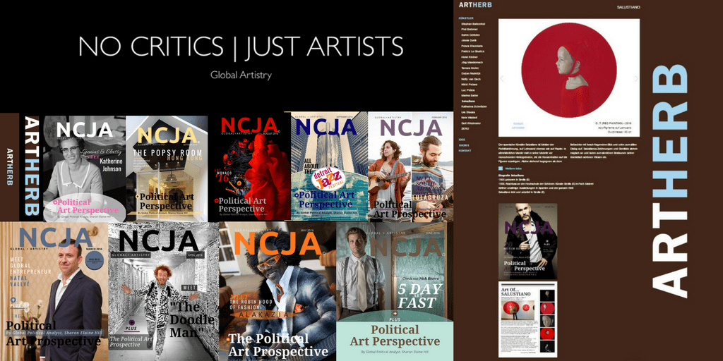 Check out The NCJA Magazine & @SalustianoX1000 recent feature @GalerieamDom in #Wetzlar #Frankfurt #NoCriticsJustArtists