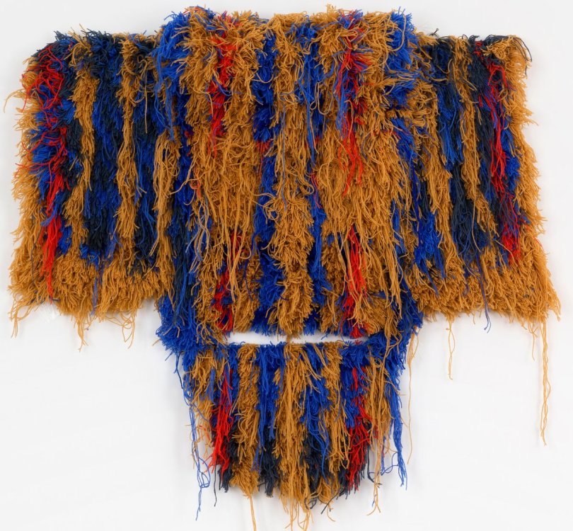 Caroline Achaintre, 'Herbert,' 2018, hand tufted wool via Art : Concept (Booth P5) | Galleries 2018 #artbasel