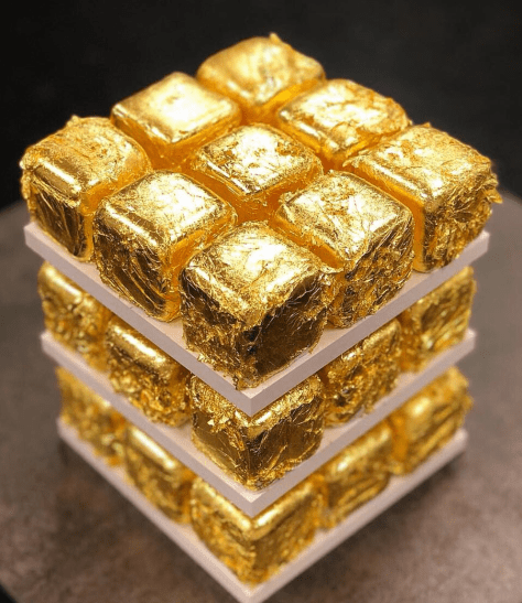 Gold Pastry by Cédric Grolet